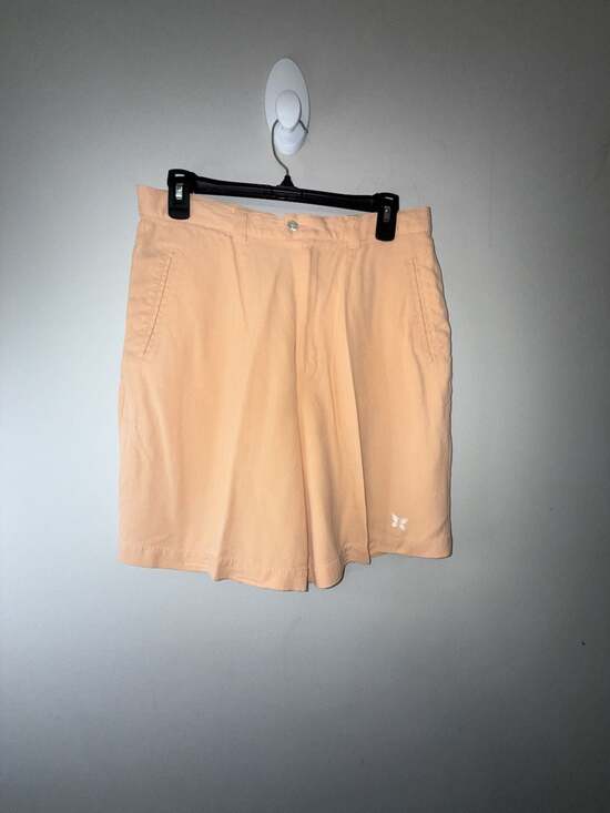 Tommy Bahama Pants - Tommy Bahama Women's 100% Silk Pleated Peach Shorts Size 12